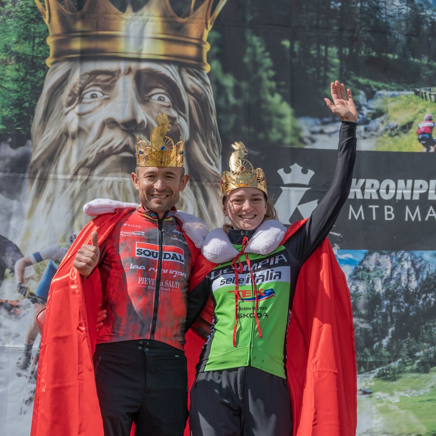 Die Gewinnerin und der Gewinner des Marathon. | © Gianvito Coco