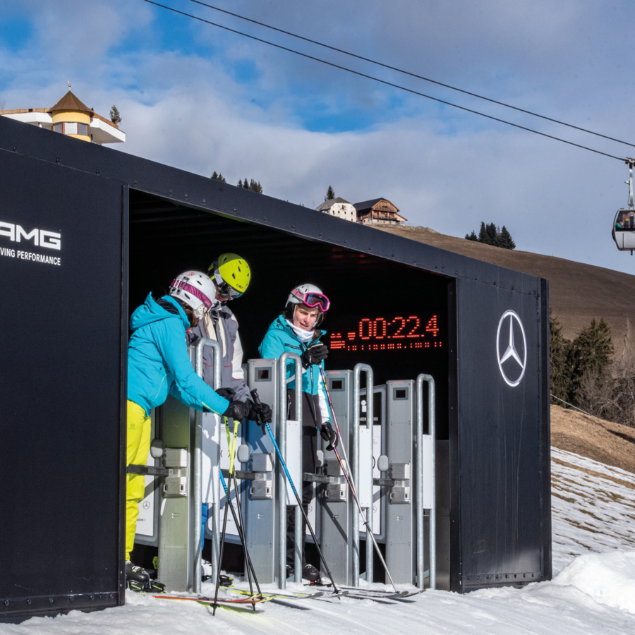 Das Starthaus der Skiline. | © Skirama Kronplatz