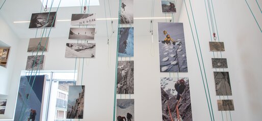 Eine Ausstellung im Inneren des LUMEN Museum. | © Skirama Kronplatz